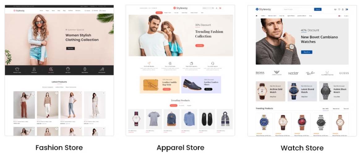 Styleway时尚主题模板 opencart 