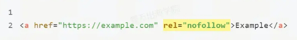 SEO外链Nofollow